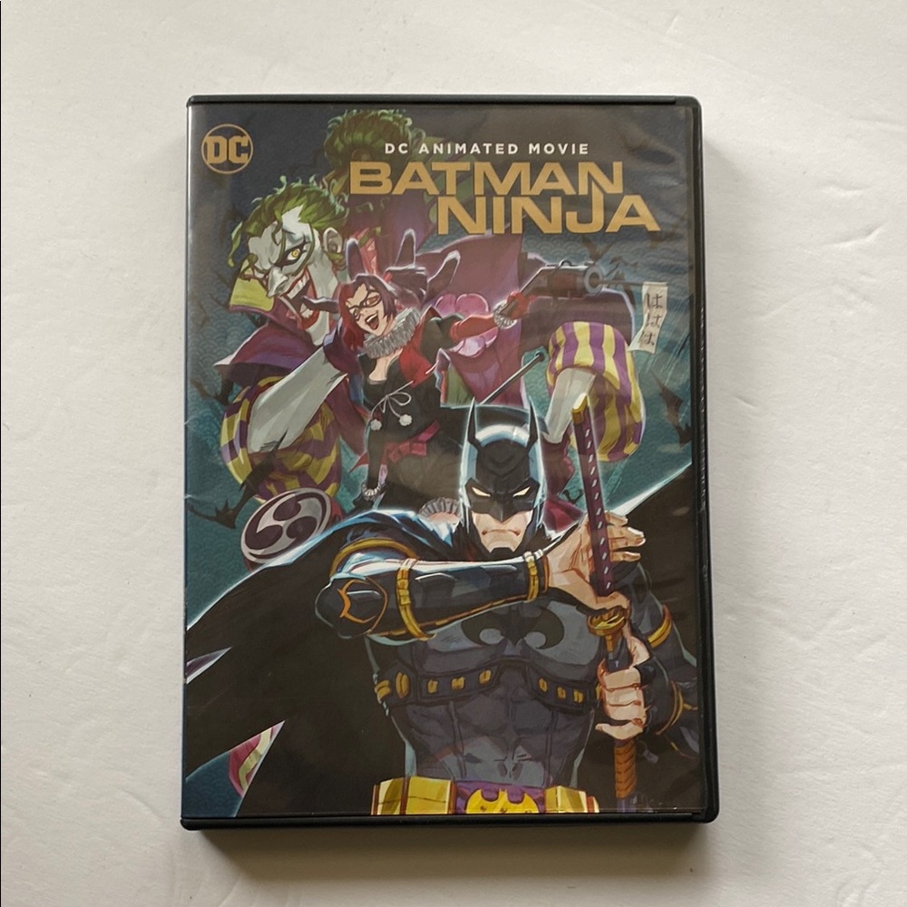 DC Batman Ninja DVD - Black and Gold